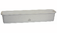 Балконный ящик 80 см с подд. мрамор (арт. М3222)