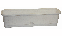 Балконный ящик 60 см с подд. мрамор (арт. М3221)