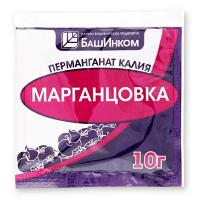 Перманганат калия (Марганцовка) от болезней растений, 10гр. БашИнком