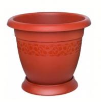 Горшок цв. Орнамент №7 с подд. 24,0л (арт. 008). Россия Код ТНВЭД 3924900009