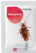 Кукарача (от тараканов, чешуйниц, мокриц) 50г Август