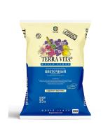 Грунт ЖИВАЯ ЗЕМЛЯ Цветочный, 25л. TERRA VITA