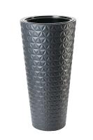 Кашпо DIAMENT SLIM с вкладышем - 40, v=63л (арт. 2950)
