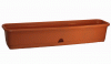Балконный ящик 80 см с подд. терракот (арт. М3222)
