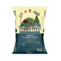Грунт ЖИВАЯ ЗЕМЛЯ Хвойные-Голубика-Азалия,  5л. TERRA VITA