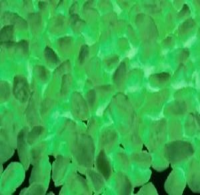 Мраморная крошка Люминисцентная зеленая, фр. 0,5-1 см, 1кг