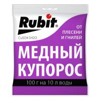 Медный купорос РУБИТ (от болезней растений), 100гр. Агроуспех