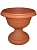 Вазон GAZON ROMA 5 широкий, ф=37см, V=11,5 (арт. 0074). Form Plastic
