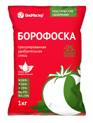 Борофоска (0,25-10-25-2),  1кг. БиоМастер