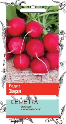 Редис Заря (Семетра). Поиск