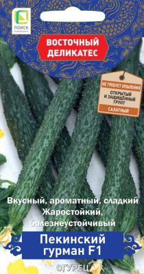 Огурец Пекинский гурман F1 (сер. Восточный деликатес). Поиск