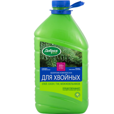 ЖКУ. ДОБРАЯ СИЛА. Для хвойных растений, 3,0л