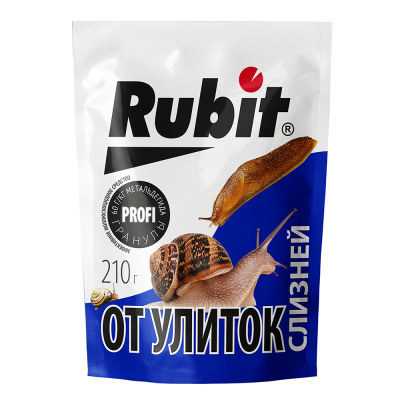 РУБИТ Средство от улиток и слизней (слизнякофф), 210гр. Летто