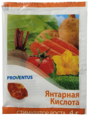 Янтарная кислота (Proventus),  4гр. Агрика