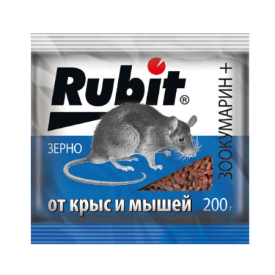 РУБИТ Зоокумарин + зерно, 200гр. LETTO