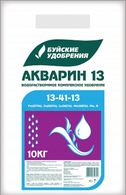 АКВАРИН-13, водораствор. компл. минеральное удобрение (NPK = 13*41*13), 20 кг. БХЗ