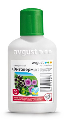 Фитоверм (от клещей, тлей, трипсов), флак. 50 мл. Август