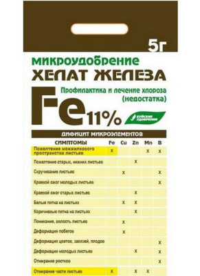 Хелат железа Fe (