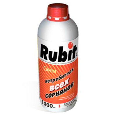 РУБИТ САНТИ Гербицид сплошного действия,  1л.