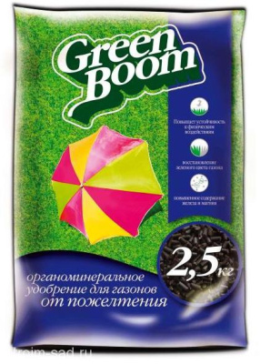 GREEN BOOM. От пожелтения газона, 2,5кг, 
