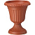 Вазон GAZON MILANO VI высок. ф=47см, V=28.0, (арт. 0085). Form Plastic
